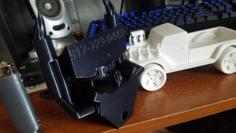 Chevy Engine 350 Modifided Card Holder 3D Printer Model