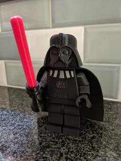 Lego Darth Vader Removable Helmet 3D Printer Model