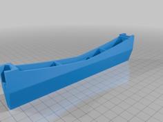 Monorail Straight Track 1:24 3D Printer Model