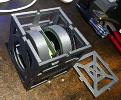 Motorized Gyro Cube! 3D Printer Model