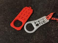 Bottle Opener Keychains 3D Printer Model