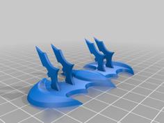 Batarang Key Holder 3D Printer Model