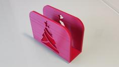 Napkin Holder – Christmas Theme 3D Printer Model