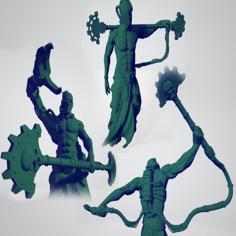 Martian Electric Clergy 3D Printer Model