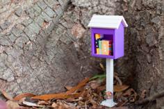 Little Little Free Library 3D Printer Model