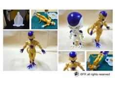 Dragon Ball-Golden Frieza & F Bottom 3D Printer Model