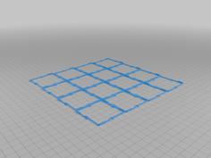 Carcassone & Karak Tile Grid 3D Printer Model