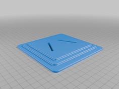 Base For Gamepad Stand (optimized For PS4 Controller) 3D Printer Model