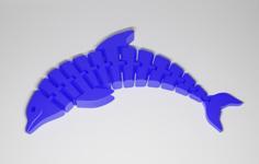 Flexi Dolphin 3D Printer Model