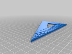 Set Square – 15cm 3D Printer Model