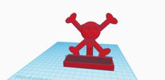 One Piece Inspired Phone Holder 3D Printer Model