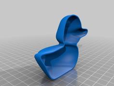 Rubber Duck Snowman Mold 3D Printer Model