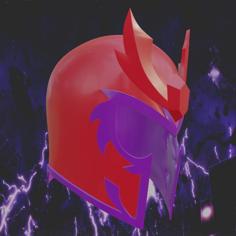 Magneto Inspired Helmet 3D Printer Model