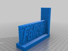 Fallout Bookends 3D Printer Model