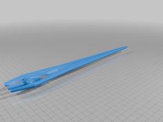 Halo Medieval Sword 3D Printer Model