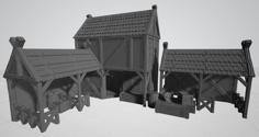 Fantasy Stables 3D Printer Model