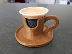 Definitive Office Coffee Holder 3D Printer Model