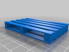 28mm Scale Pallet 3D Printer Model