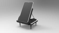 Grand Piano – Phone Dock 3D Printer Model