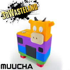 Muucha Cow Piggy Bank 3D Printer Model