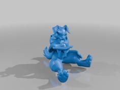 Sitting Regulus 3D Printer Model