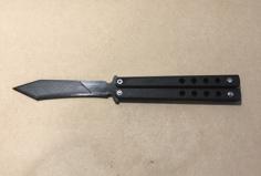 Benchmade 67 Butterfly Knife 3D Printer Model