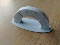 Roman Arch 7 Blocks 3D Printer Model