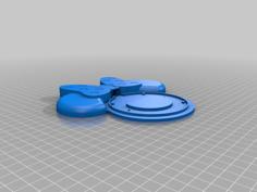 Mrs. Mouse Phone Charger 3D Printer Model