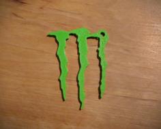 Monster Energy Emblem 3D Printer Model