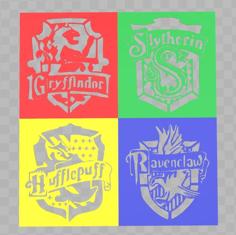 Harry Potter Themed Stencils 3D Printer Model