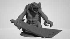 Huge Turtle Monster (DnD, Pathfinder, Tabletop RPG) 3D Printer Model