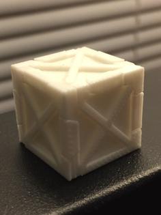 Simple Mini D&D Crate 3D Printer Model