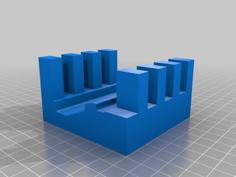 AR-15 Upper Receiver Vice Block 3D Printer Model