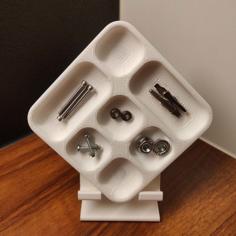 Magnetic Small Parts Tray 3D Printer Model