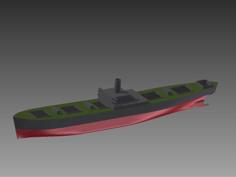 Liberty Ship For Radio Control 3D Printer Model