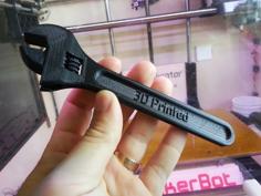 Fully Assembled 3D Printable Wrench 3D Printer Model