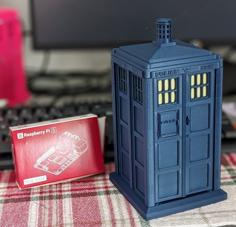 Raspberry Pi 5 Tardis 3D Printer Model