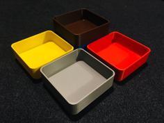 Token Box – Tray 75×75 3D Printer Model