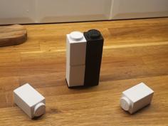 LEGO Salt & Pepper Shakers 3D Printer Model