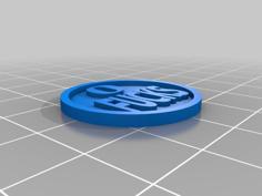 0 Fucks Coin 3D Printer Model