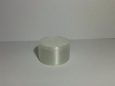 Small Round Box With Thread 3D Printer Model