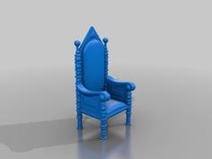 Throne 3D Printer Model