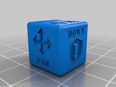 Bolt Action Order Dice 3D Printer Model