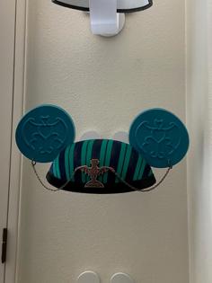 Disney Mickey Hat With Ears Wall Hook 3D Printer Model