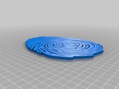 Fingerprint Cup Holder 3D Printer Model