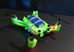 Toad 110 – Micro FPV Quad – (8.5mm Hubsan X4 Motors) 3D Printer Model