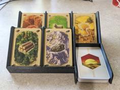 Catan Card Holder 3D Printer Model