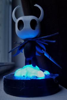 Hollow Knight W/ Light Up Stand 3D Printer Model