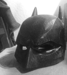 Batman Combat Helmet 3D Printer Model