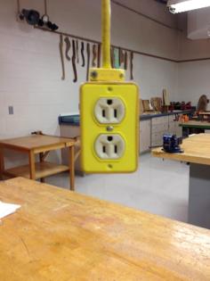 OUTLET COVER FOR PULL DOWN OUTLET BOX 3D Printer Model